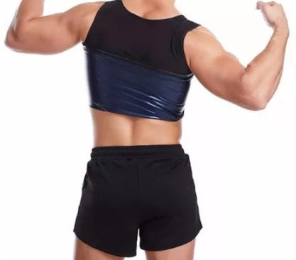 Camiseta Reductora Hombre Efecto Sauna S/M