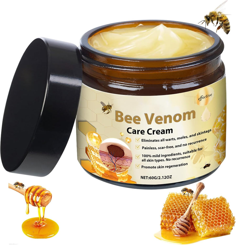 Crema Reparadora de Veneno de Abeja 60g — Hidratación Profunda y Piel Suave