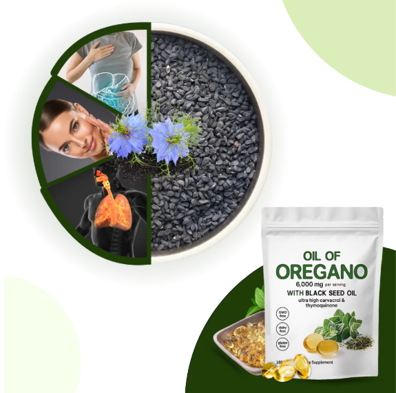 Cápsulas de aceite de orégano (60 cápsulas)