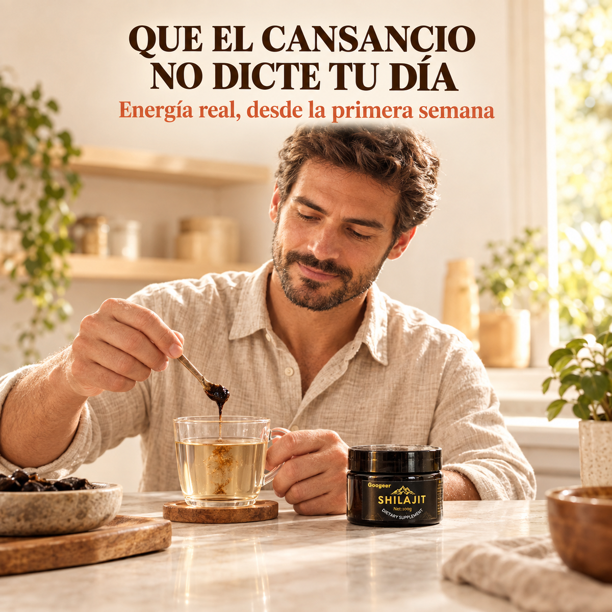 Shilajit Puro del Himalaya — Resina 100% Natural