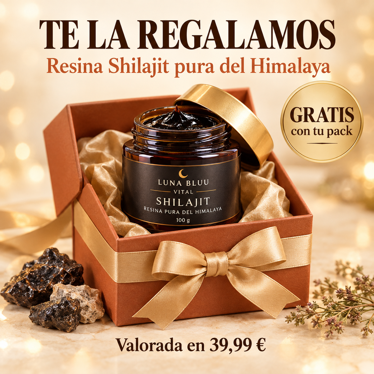 Pack Vitalidad – Maca + Resina Shilajit de regalo