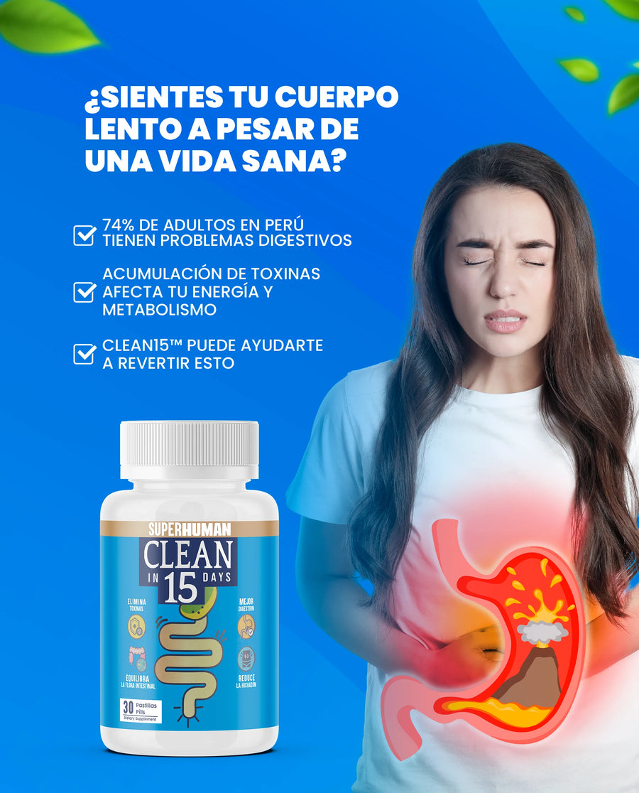 Detox estomacal en 15 dias