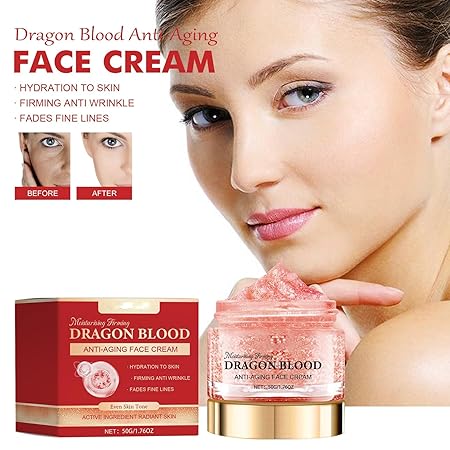 Crema Antienvejecimiento con Retinol y Placenta de Dragón — Hidratación Profunda
