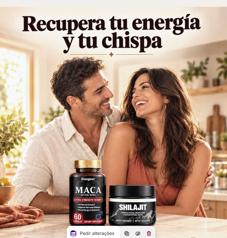 Pack Vitalidad – Maca + Resina Shilajit de regalo