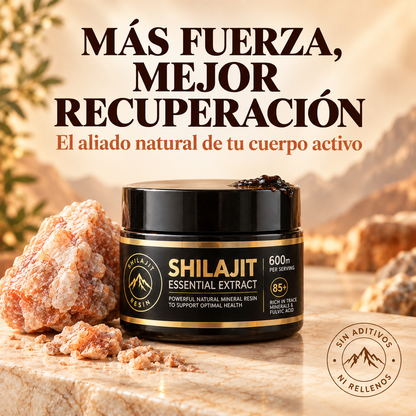 Shilajit Puro del Himalaya — Resina 100% Natural