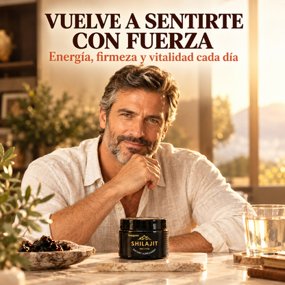 Shilajit Puro del Himalaya — Resina 100% Natural