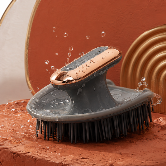 Cepillo Masajeador para Cabello — Estimula el Cuero Cabelludo y Reduce la Caída