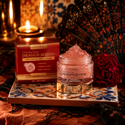 Crema Antienvejecimiento con Retinol y Placenta de Dragón — Hidratación Profunda