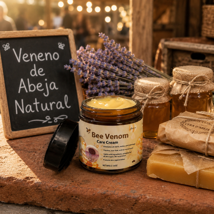 Crema Reparadora de Veneno de Abeja 60g — Hidratación Profunda y Piel Suave
