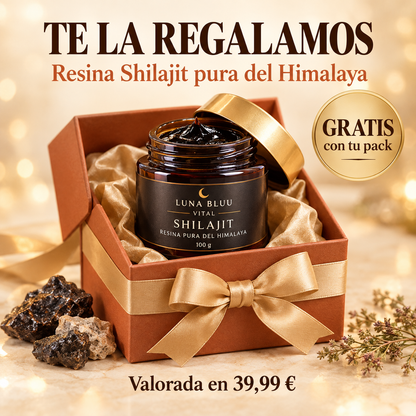 Pack Vitalidad – Maca + Resina Shilajit de regalo