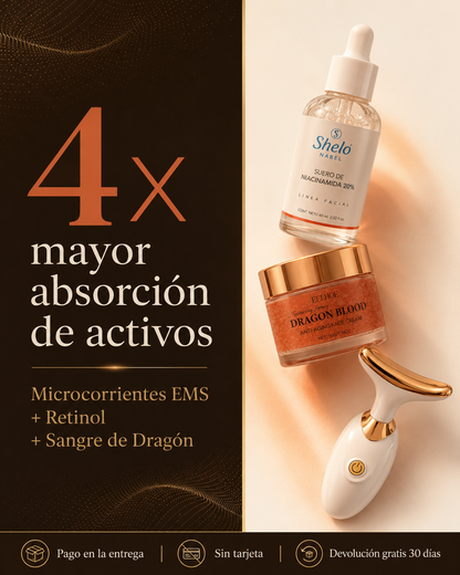 Compra el  la Crema Antiedad con Retinolel y llévate GRATIS Masajeador Facial EPL — ¡Rejuvenece en casa como en una clínica!"