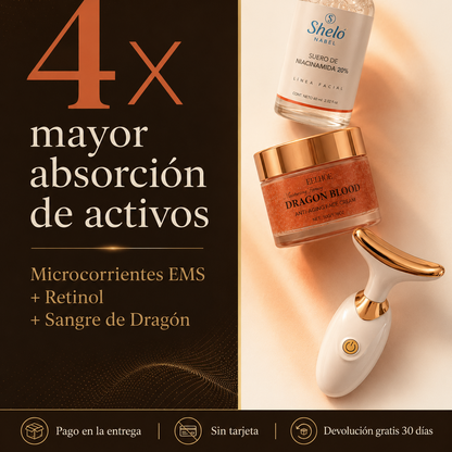 Ritual Día y Noche: Sérum + Crema Retinol + Masajeador gratis