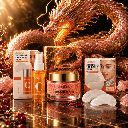 Kit Crema Retinol Placenta de Dragón + Parches de Colágeno para Ojos