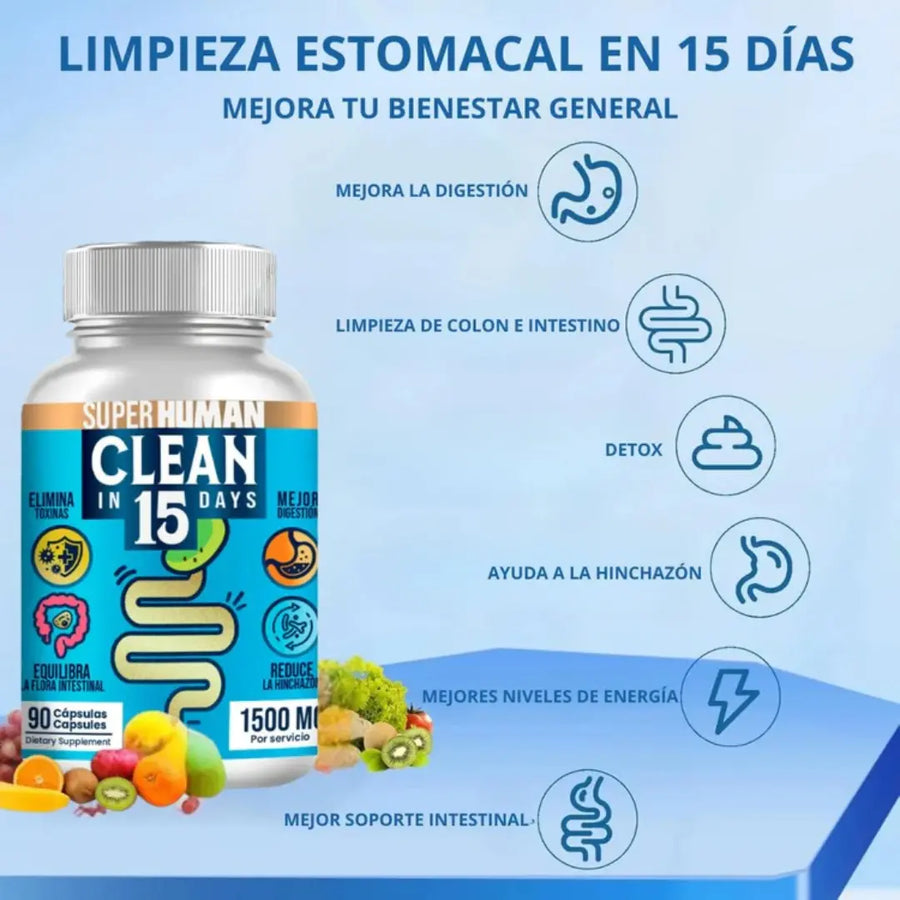 Detox estomacal en 15 dias