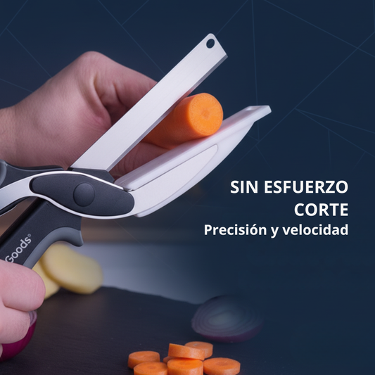 Cuchillo-Tijera con Mini Tabla de Cortar Integrada Scible