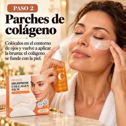 Kit Crema Retinol Placenta de Dragón + Parches de Colágeno para Ojos