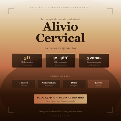Masajeador de Cuello y Hombros 5D
