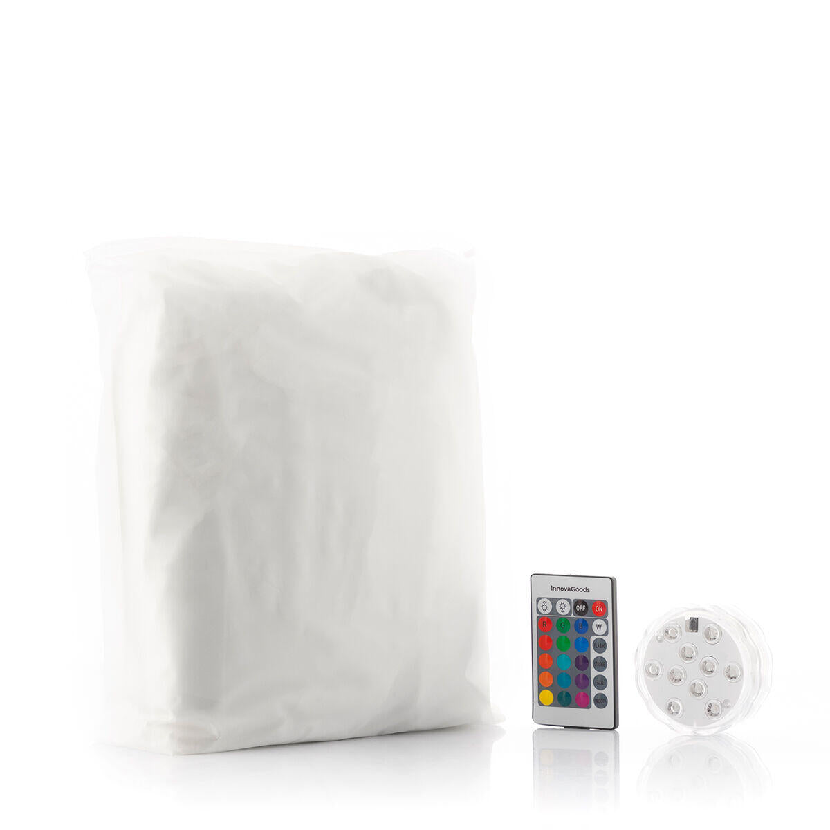 Sillón Hinchable con Iluminación LED Multicolor y Mando