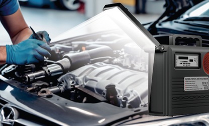 Batería portátil con placa solar